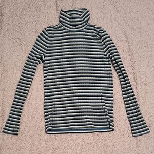 Madewell Ribbed Turtleneck Long-Sleeve Tee